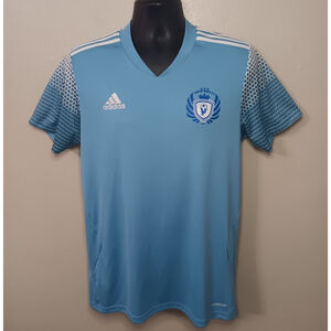 Austin Blues FC Men's Medium Soccer Jersey Blue Adidas Aeroready